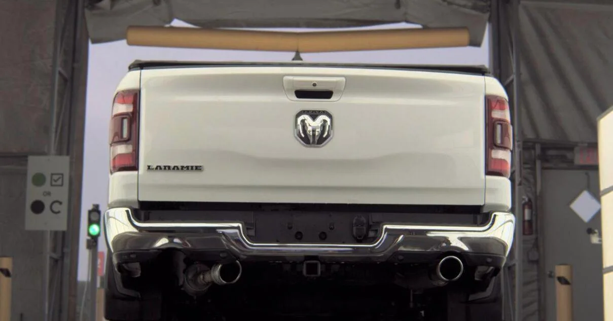 Used 2023 Ivory White Tri-Coat Pearlcoat Ram Laramie image 7