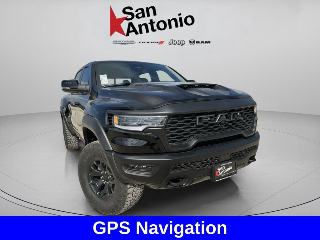 New 2026 Diamond Black Crystal Pearl-Coat Exterior Paint RAM RHO image 2