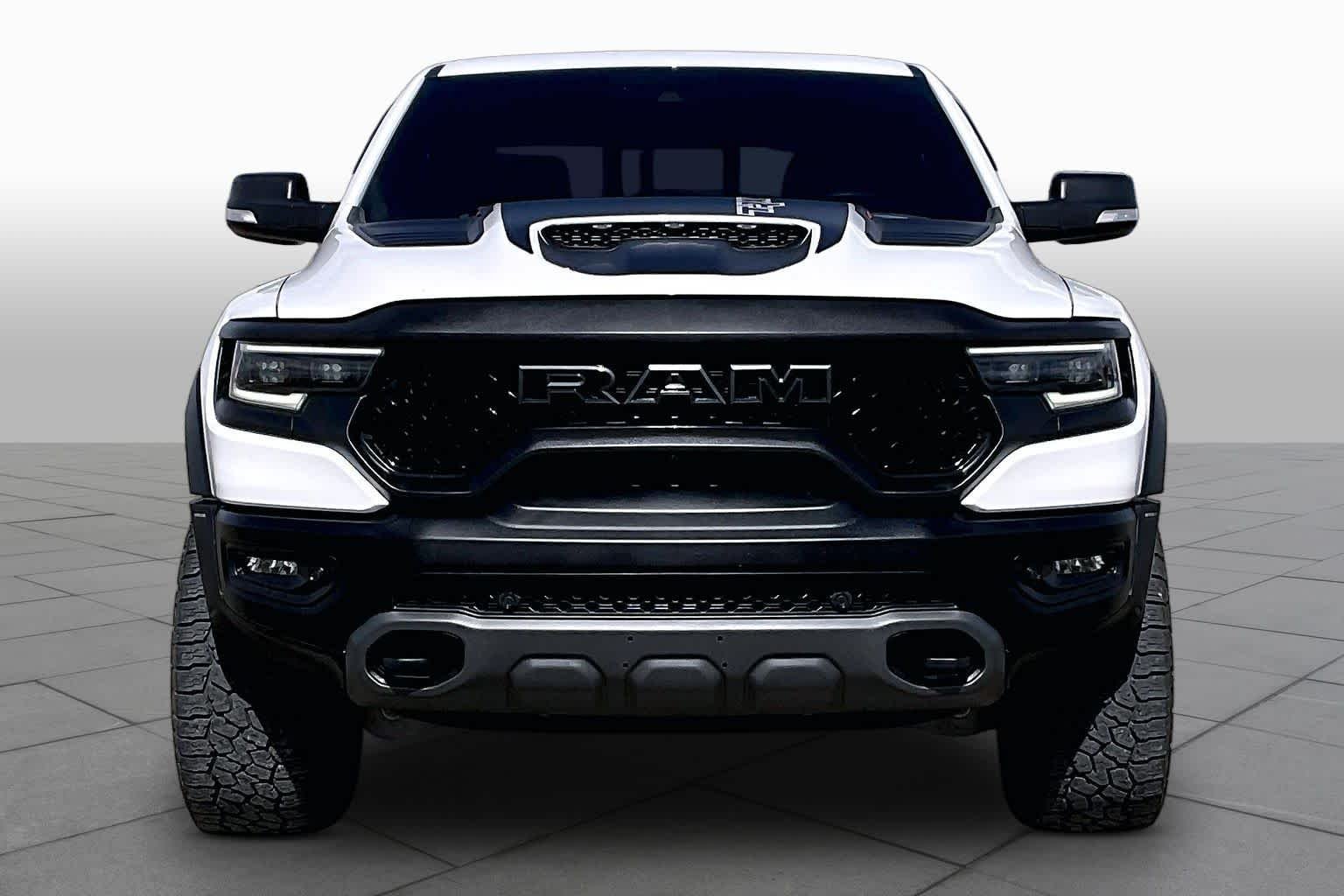Used 2021 Bright White Clearcoat Ram TRX image 4