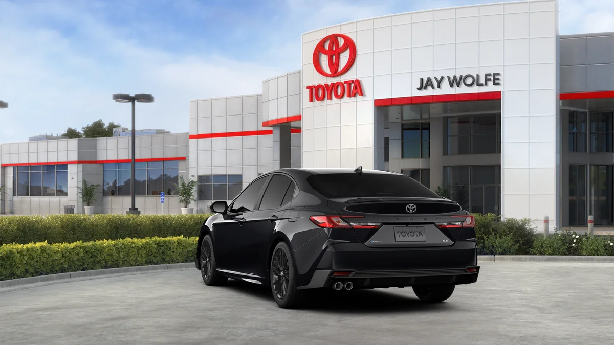 New 2026 Midnight Black Metallic Toyota SE image 7