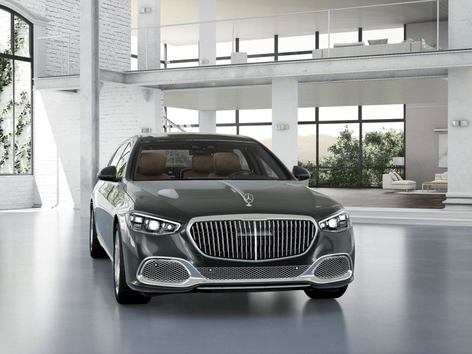 New 2026 ALLANITE GREEN Mercedes-Benz Maybach S 680 image 8