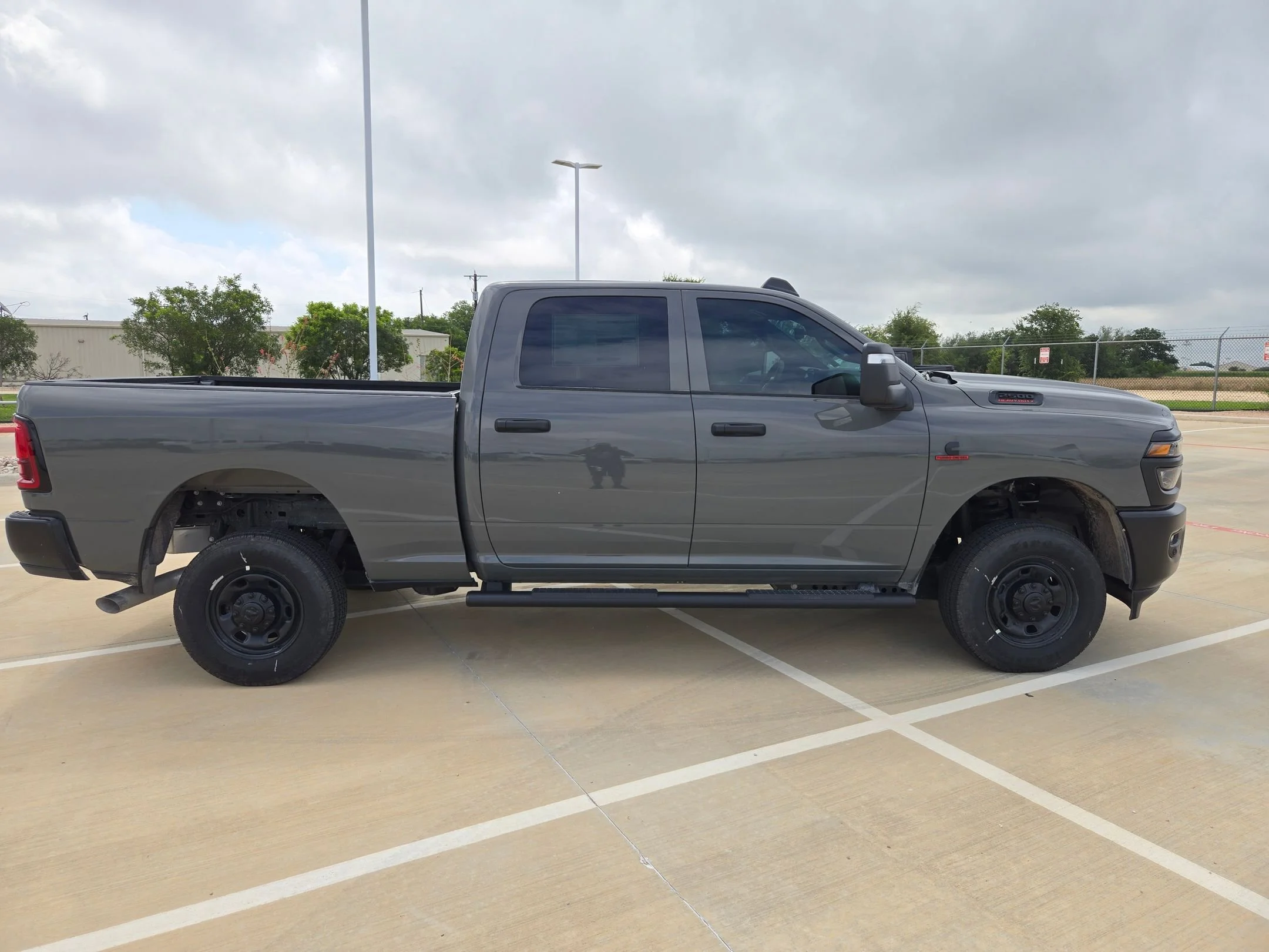 New 2026 Ceramic Gray Clear-Coat Exterior Paint RAM Tradesman image 2