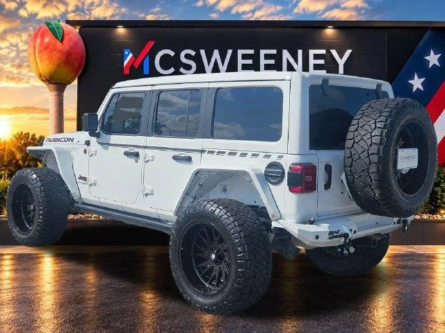 Used 2021 White Jeep Unlimited Rubicon image 3