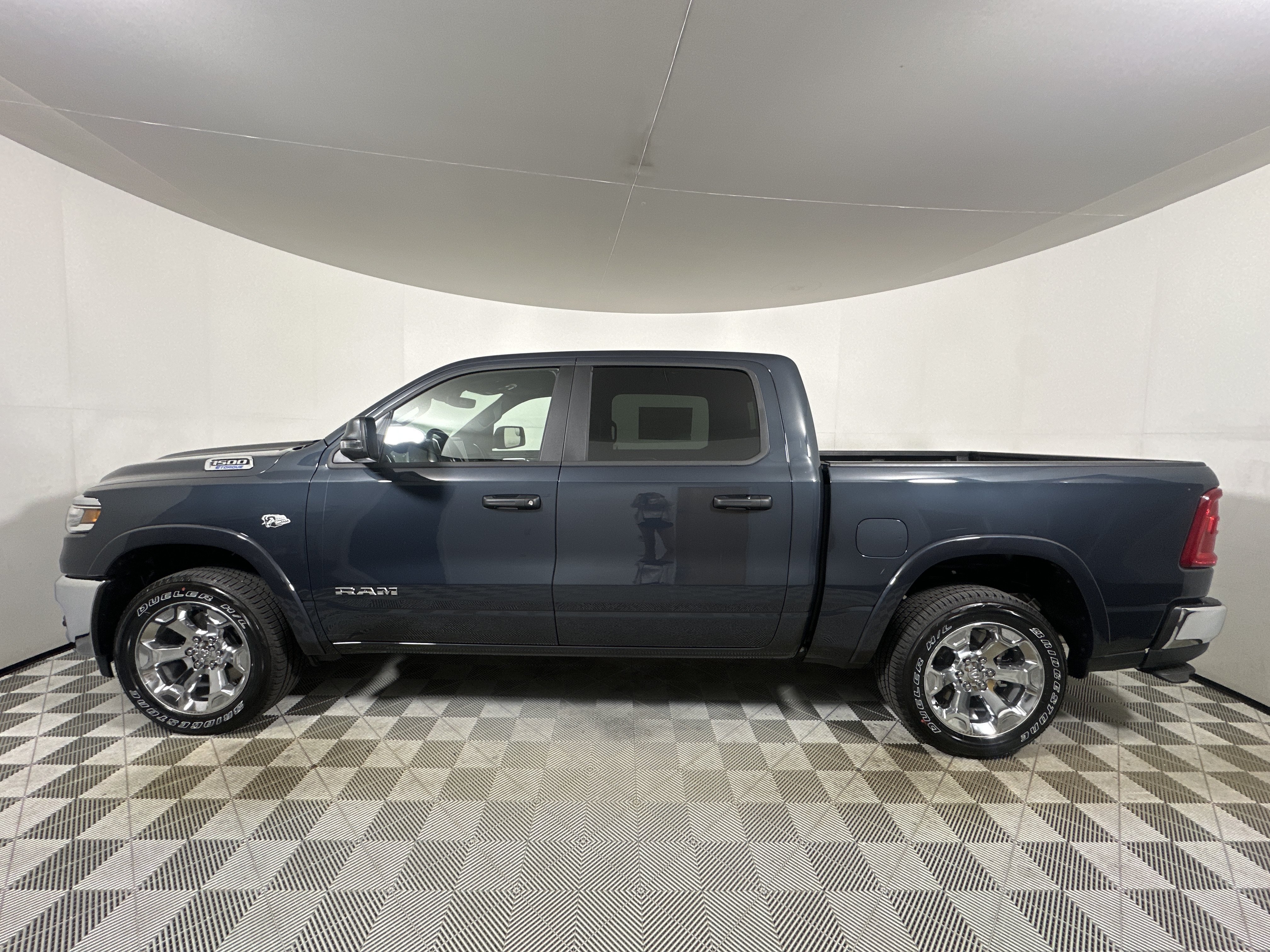 New 2026 Forged Blue Metallic Exterior Paint RAM Big Horn image 4