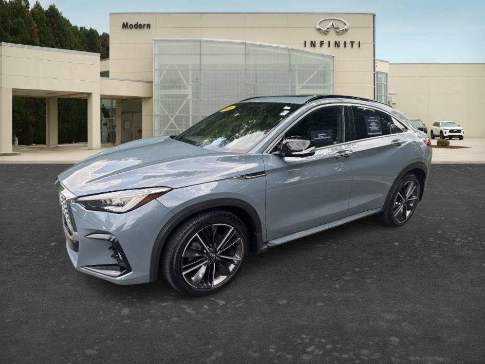 Certified Used 2022 Slate Gray INFINITI ESSENTIAL image 1