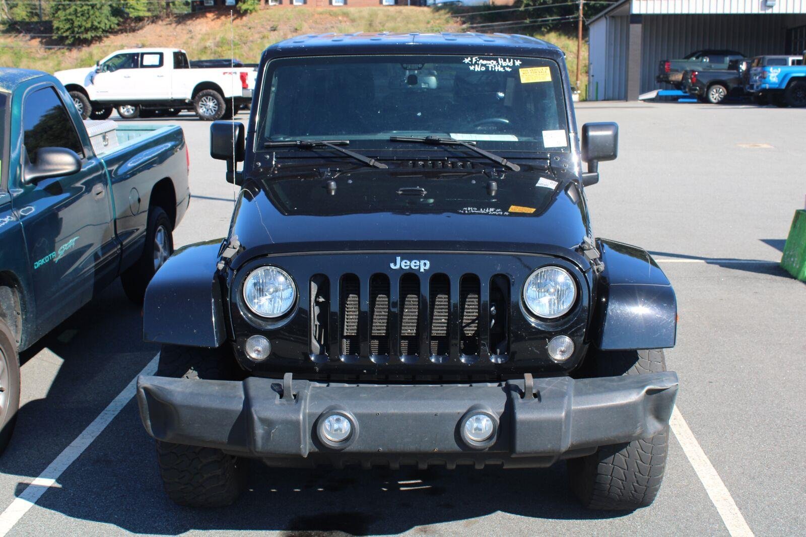 Used 2016 Black Clearcoat Jeep Rubicon image 2