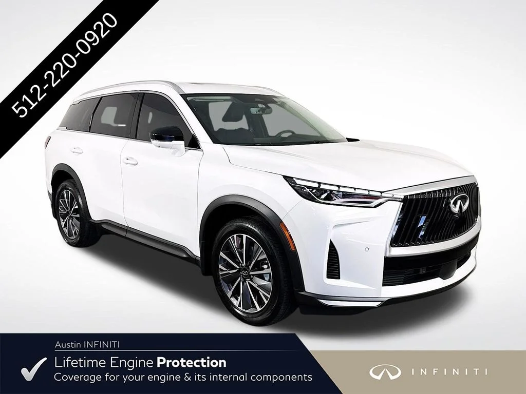 New 2027 RADIANT WHITE INFINITI LUXE image 1