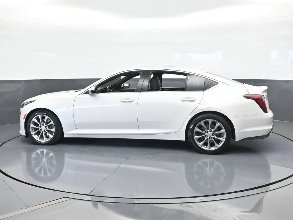 Used 2020 Crystal White Tricoat Cadillac Premium Luxury image 2