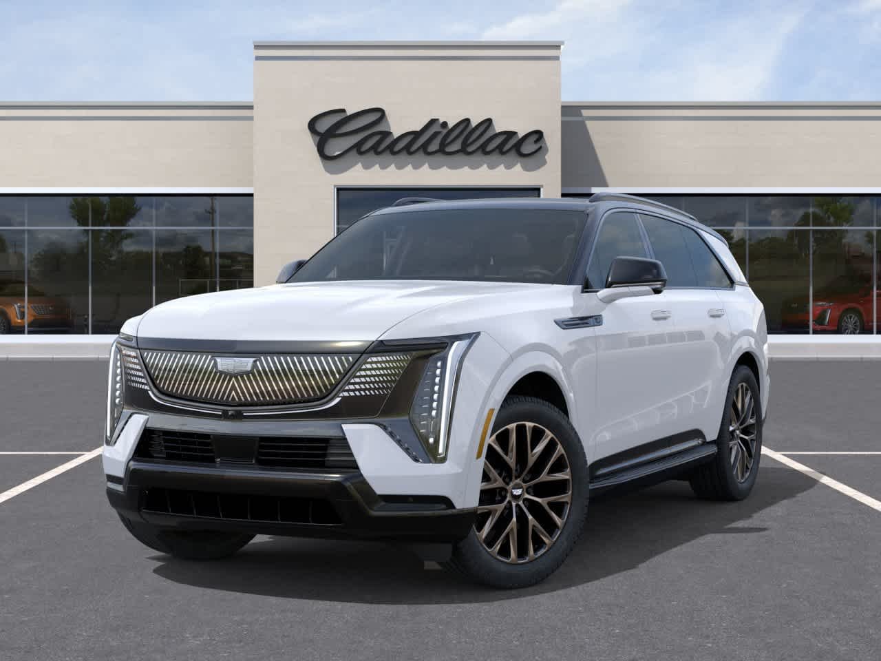 New 2026 Vibrant White Tricoat Cadillac Sport image 6