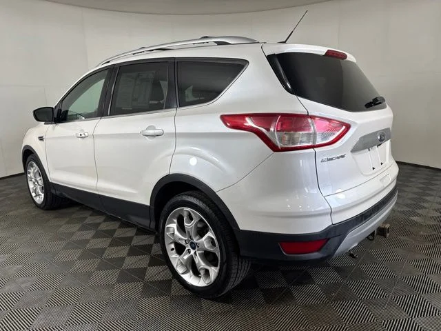 Used 2016 White Platinum Clearcoat Metallic Ford Titanium image 6