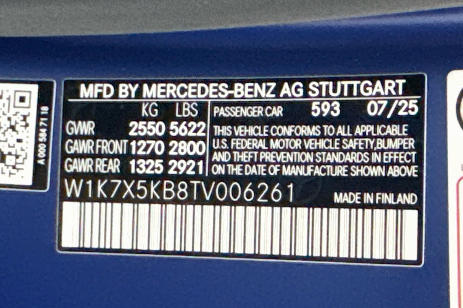 New 2026 MANUFAKTUR Starling Blue Magno Mercedes-Benz AMG® GT 43 image 30