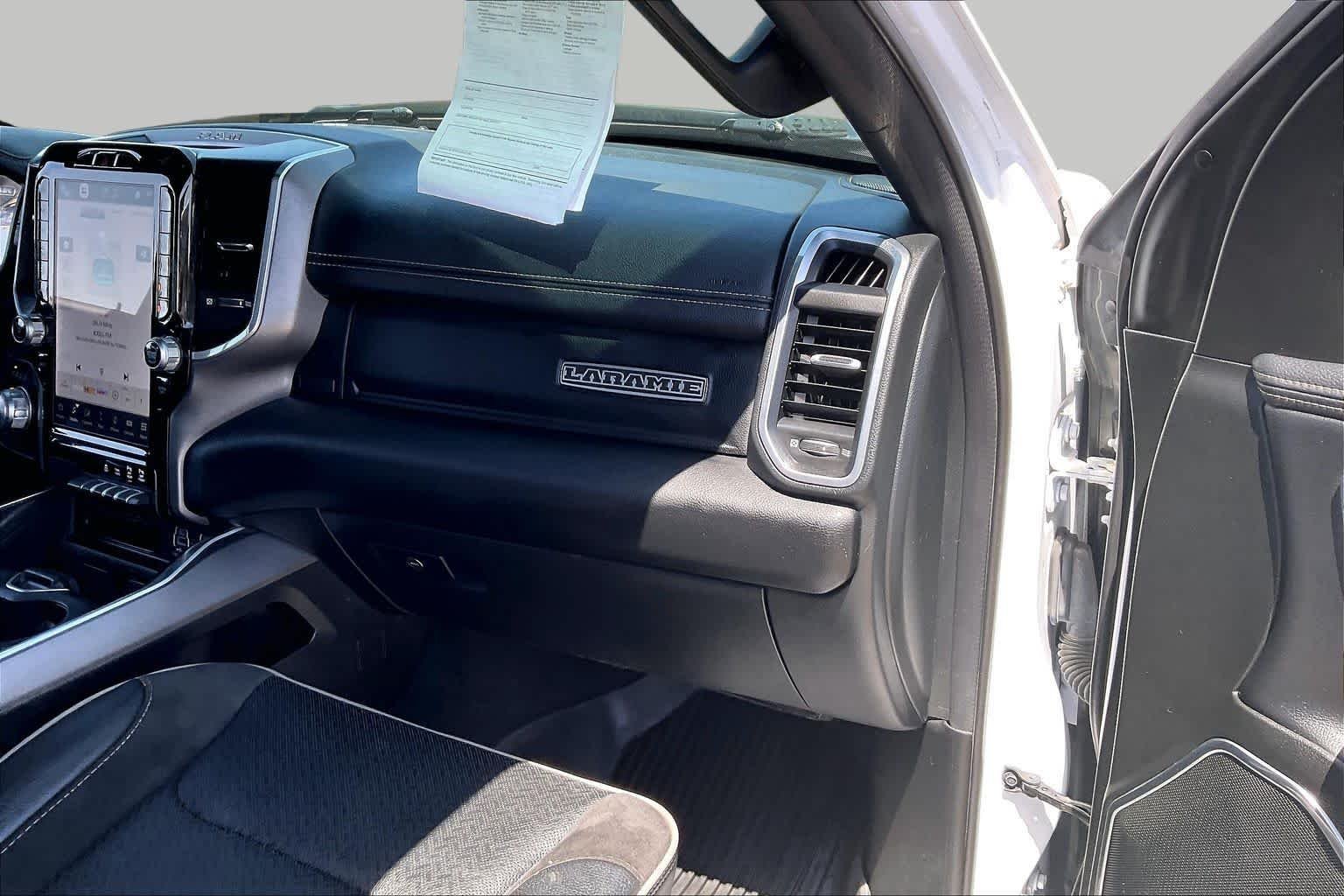 Used 2023 Bright White Clearcoat Ram Laramie image 17
