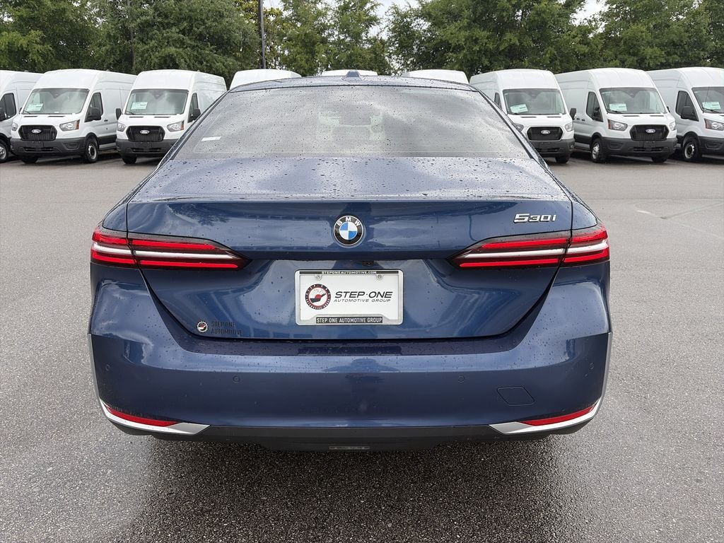 Used 2024 Phytonic Blue Metallic BMW 530i image 6
