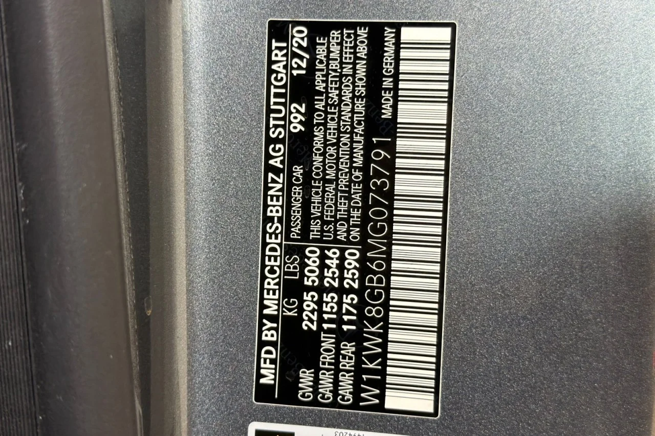 Used 2021 GRAPHITE GREY METALL Mercedes-Benz AMG® C 63 image 28