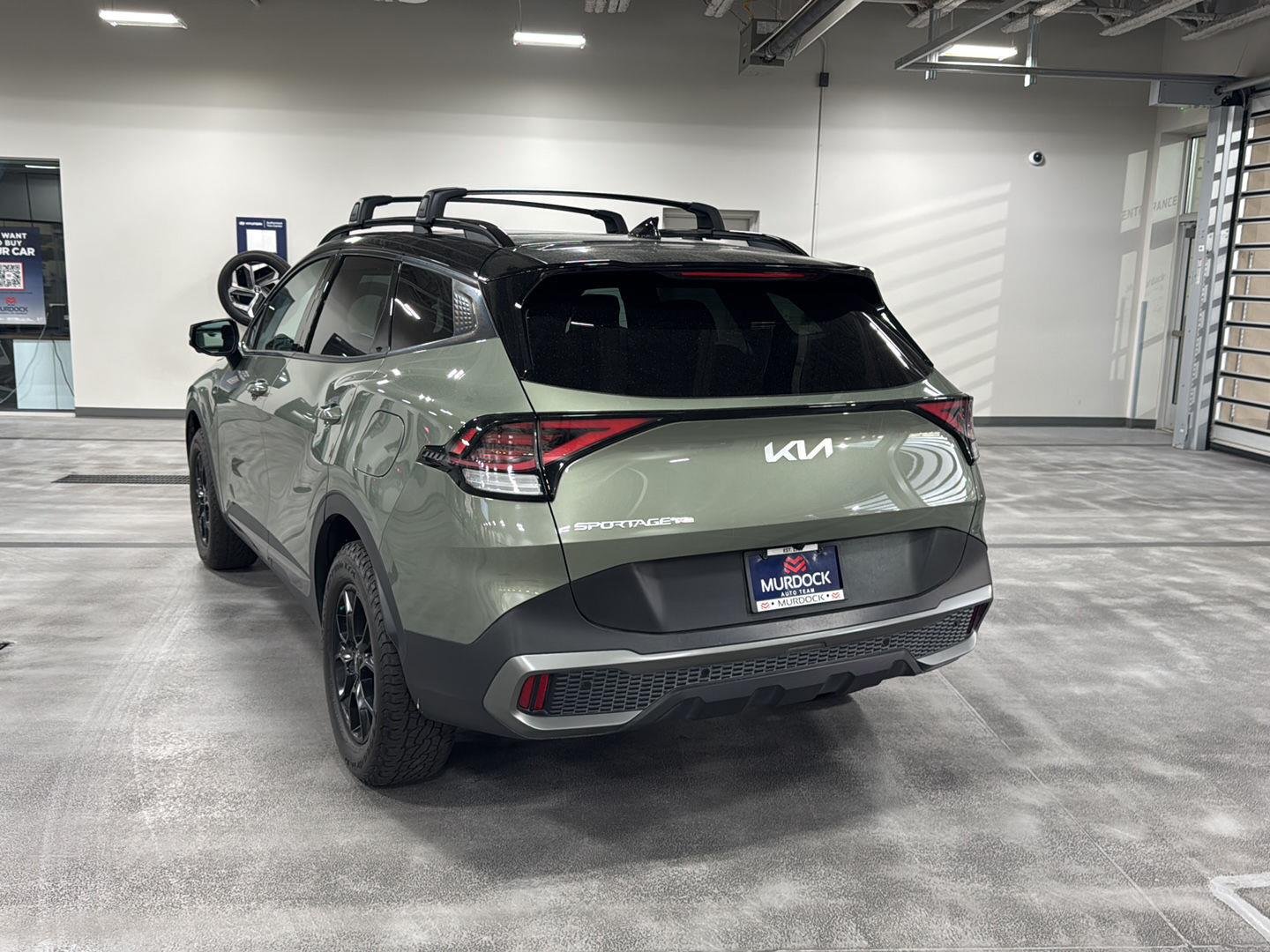 Used 2024 Jungle Green/Ebony Black Roof Kia X-Pro Prestige image 11
