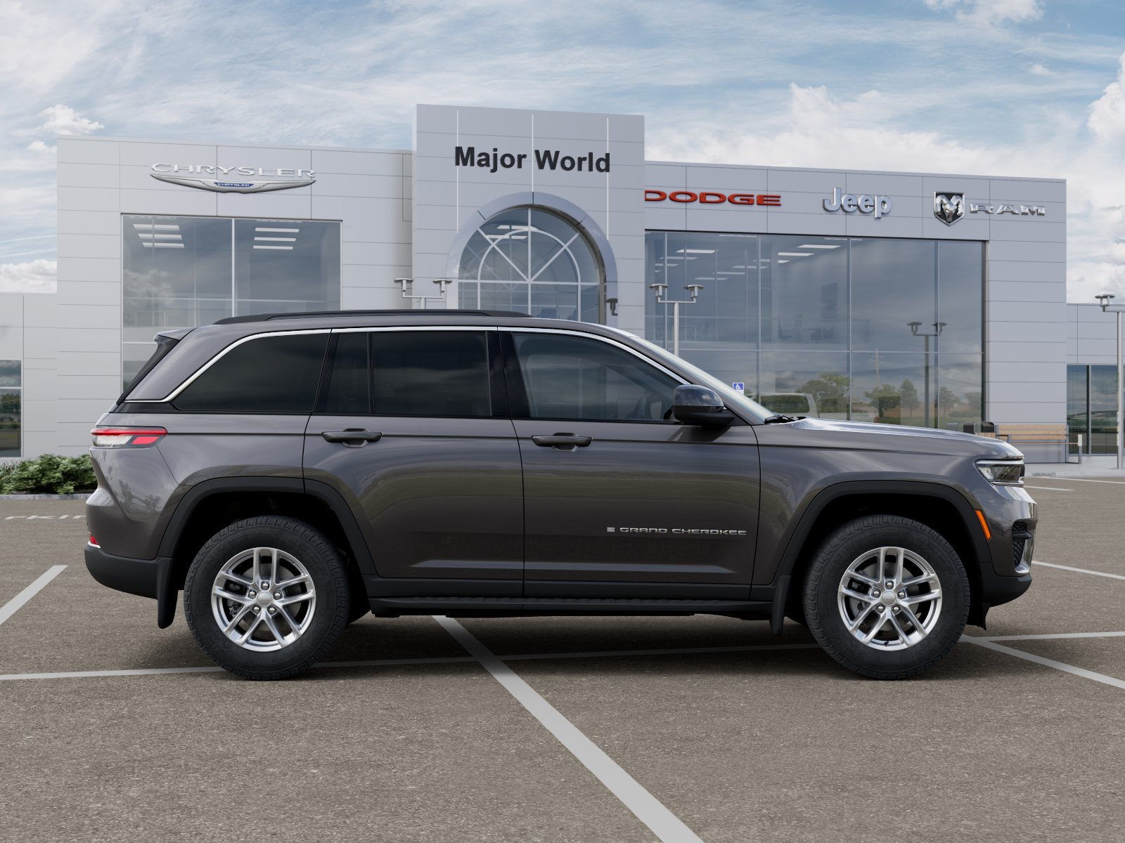 New 2026 Baltic Gray Metallic Clear-Coat Exterior Paint Jeep Laredo X image 21