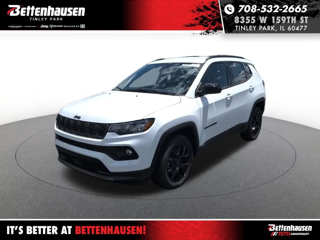 New 2026 Bright White Clear-Coat Exterior Paint Jeep Latitude image 1
