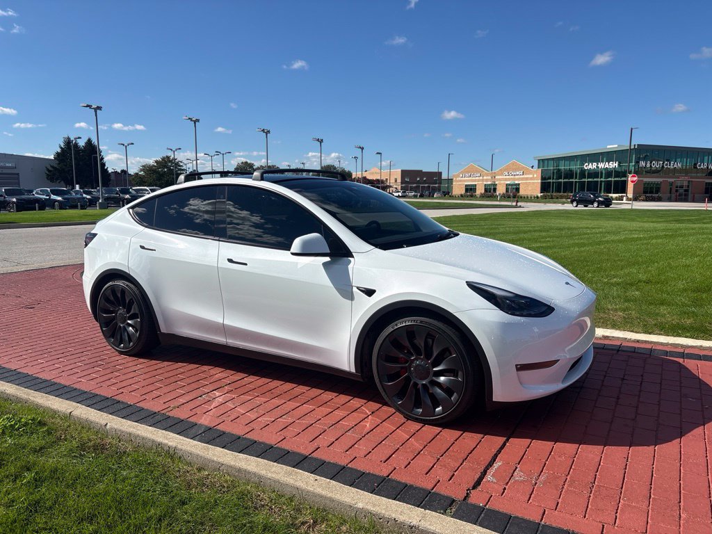 Used 2023 Tesla Model Y Performance with VIN 7SAYGDEFXPF767968 for sale in Schererville, IN