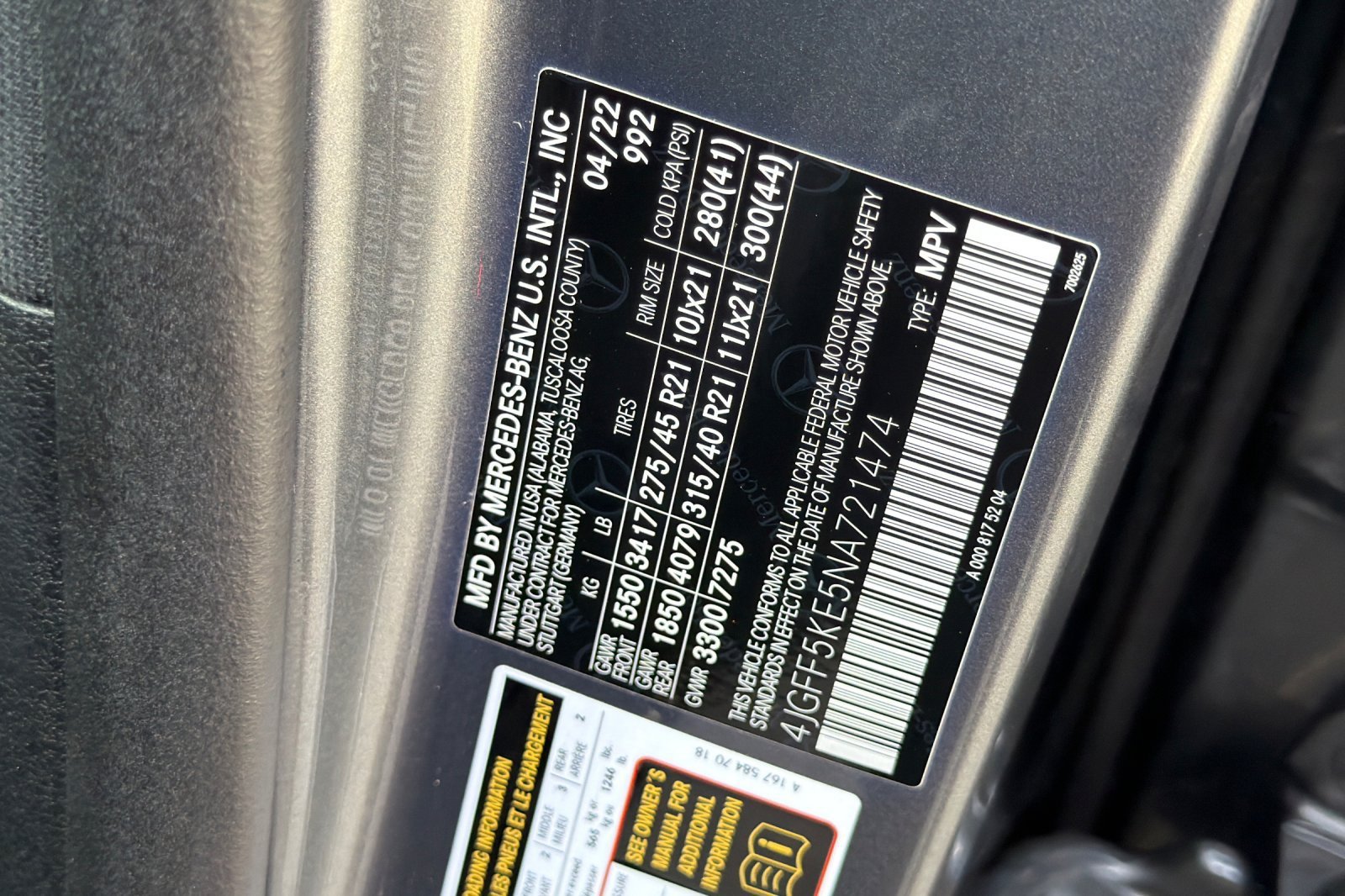 Certified Used 2022 Gray Mercedes-Benz GLS 450 image 39