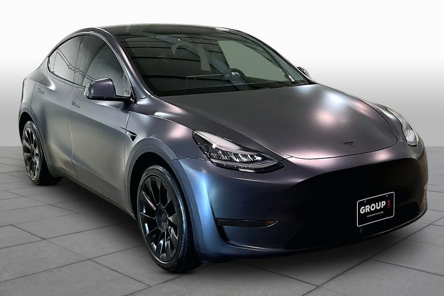 Used 2021 Tesla Model Y Long Range with VIN 5YJYGDEE1MF076764 for sale in Hanover, MA