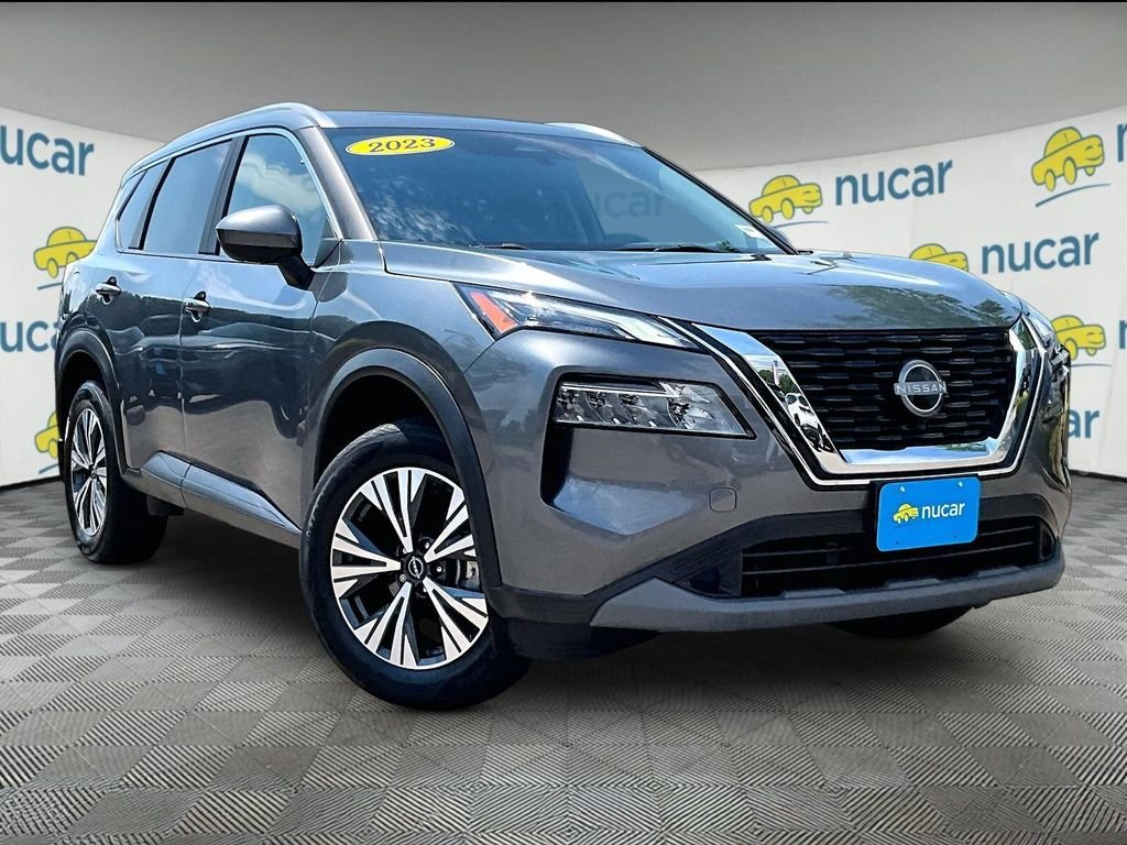Certified Used 2023 Gray Nissan SV image 1