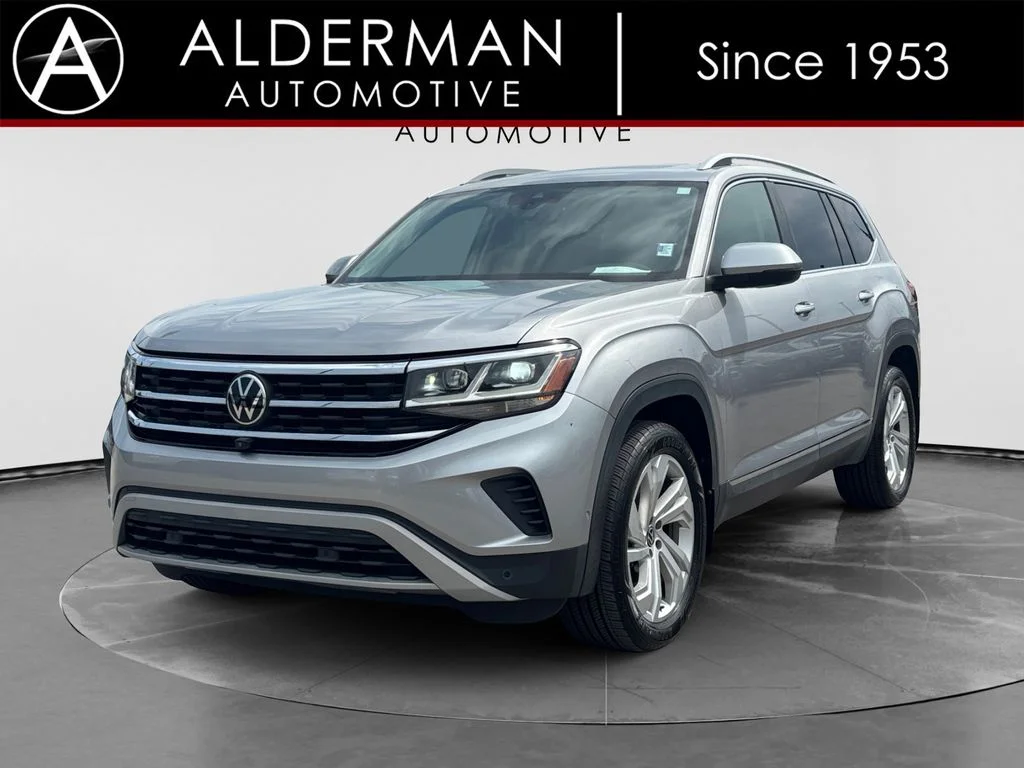 Used 2021 Silver Volkswagen SEL Premium image 1
