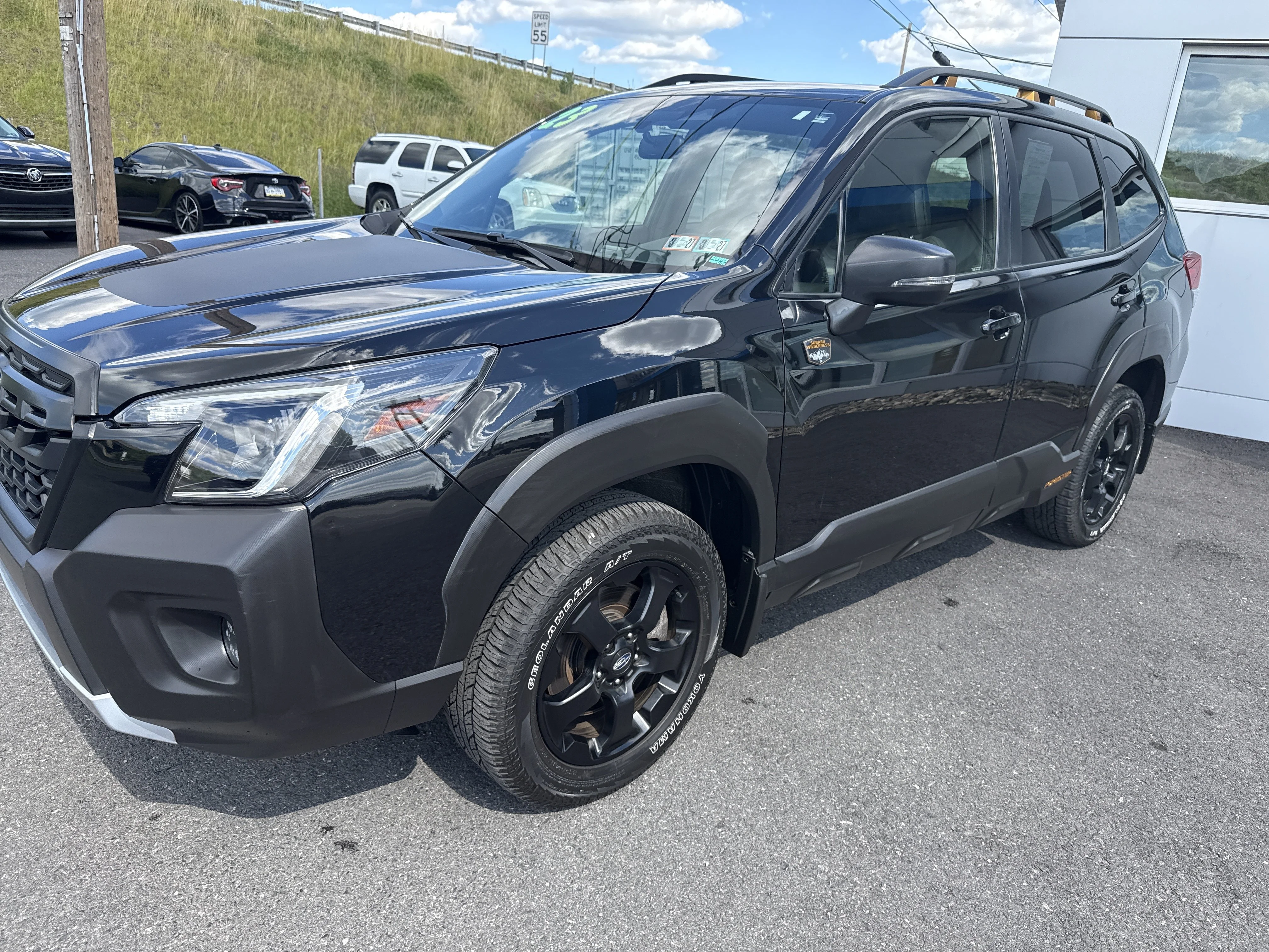 Used 2023 Crystal Black Silica Subaru Wilderness image 7