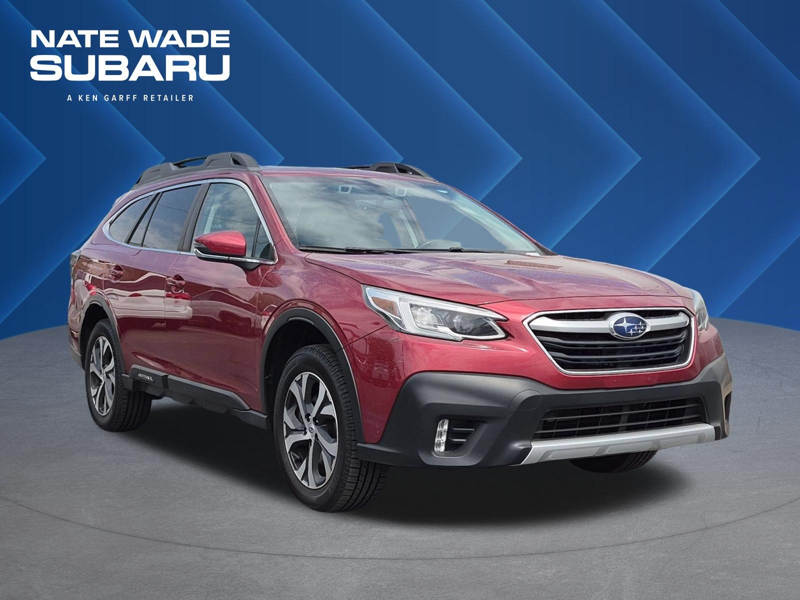 Used 2022 Crimson Red Pearl Subaru Limited XT image 1