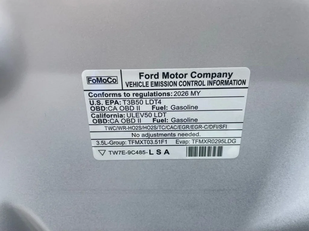 New 2026 Star White Metallic Tri-Coat Ford Lariat® image 39