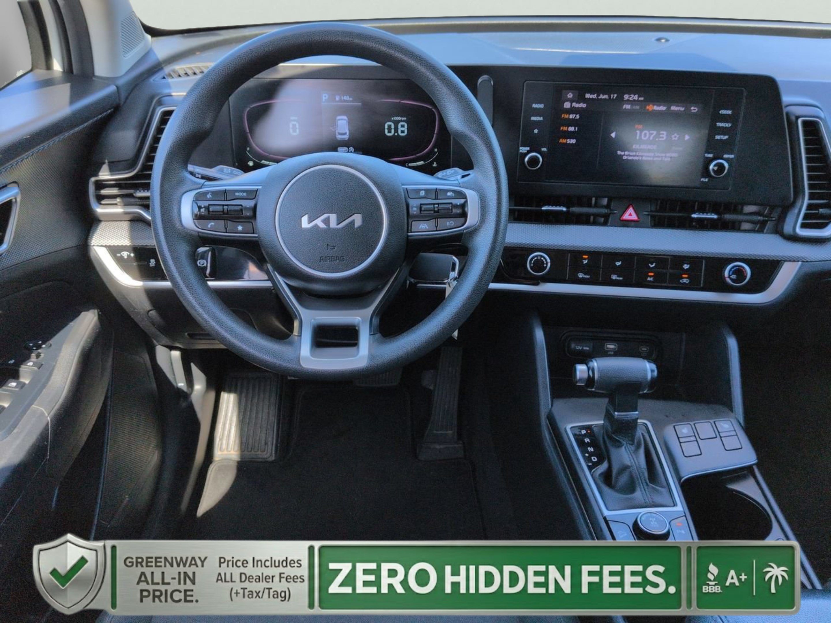Certified Used 2023 Snow White Pearl Kia LX image 13