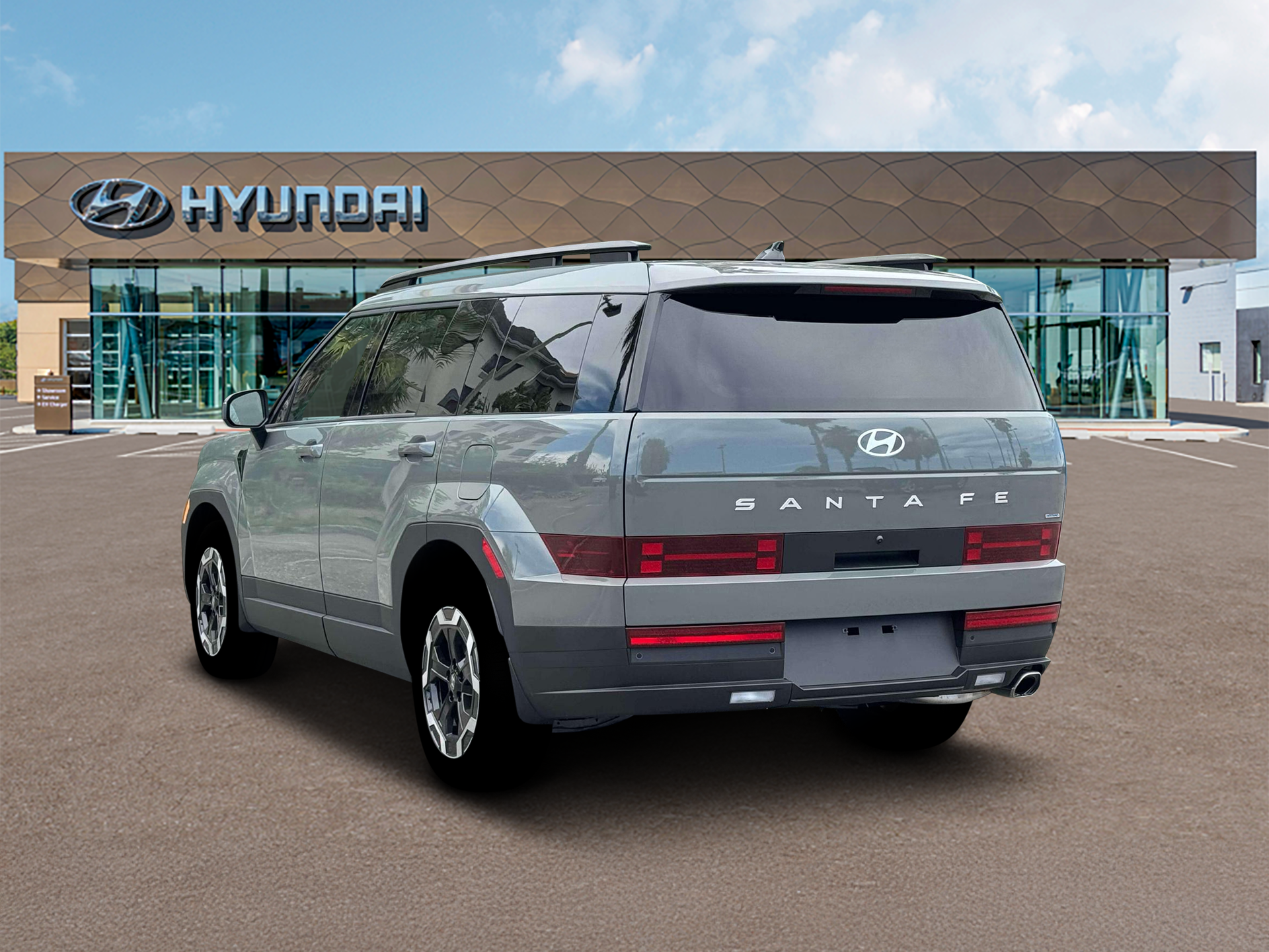 New 2026 Hampton Gray Hyundai SEL AWD image 5