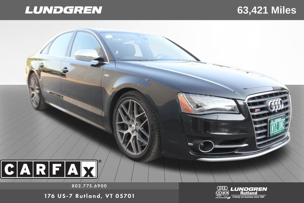 Used 2013 Black Audi 4.0T image 1