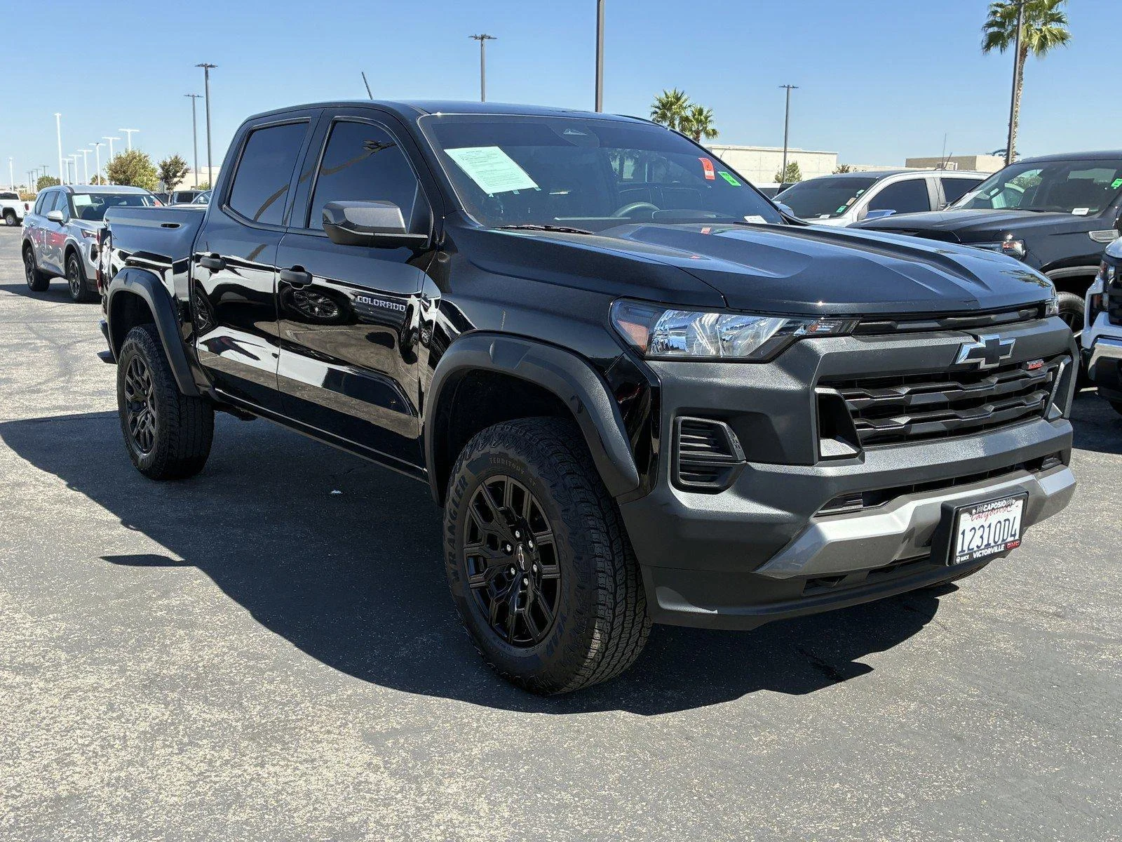 Used 2025 Black Chevrolet Trail Boss image 1