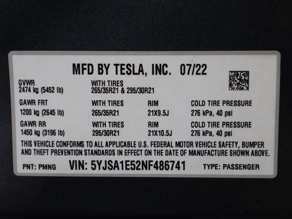 2022 Tesla Model S Base - Photo 53