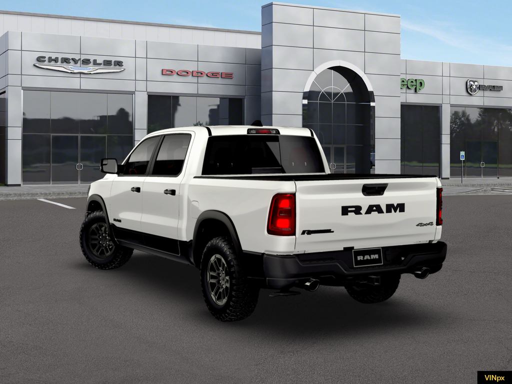 New 2026 Bright White Clear-Coat Exterior Paint RAM Rebel image 4