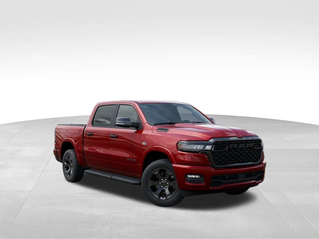 New 2026 Molten Red Pearl-Coat Exterior Paint RAM Big Horn/Lone Star image 5