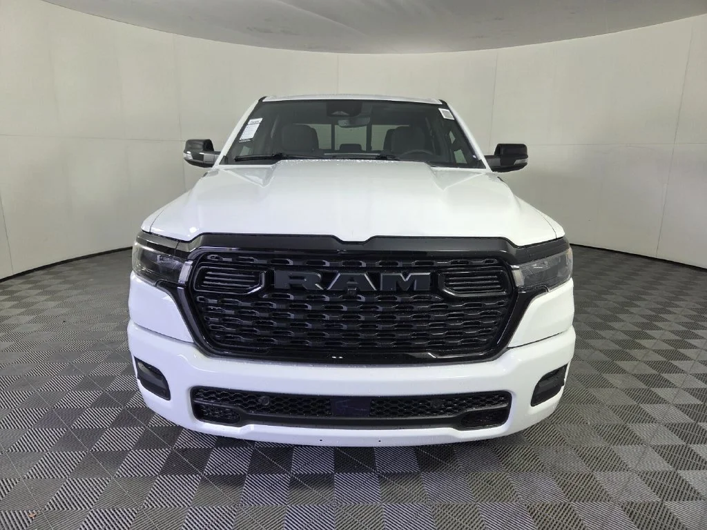 New 2026 Bright White Clear-Coat Exterior Paint RAM Big Horn image 3