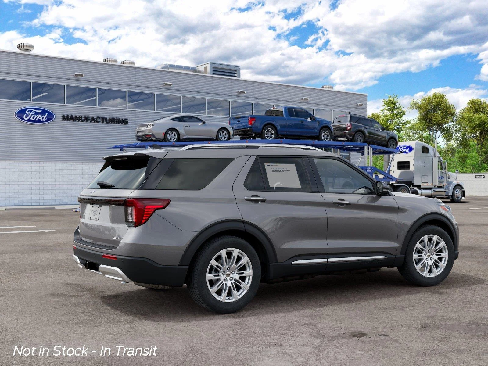 New 2027 Carbonized Gray Metallic Ford Platinum™ image 6