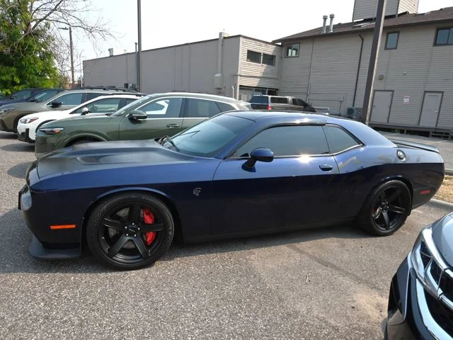 Used 2017 Blue Dodge SRT Hellcat image 2