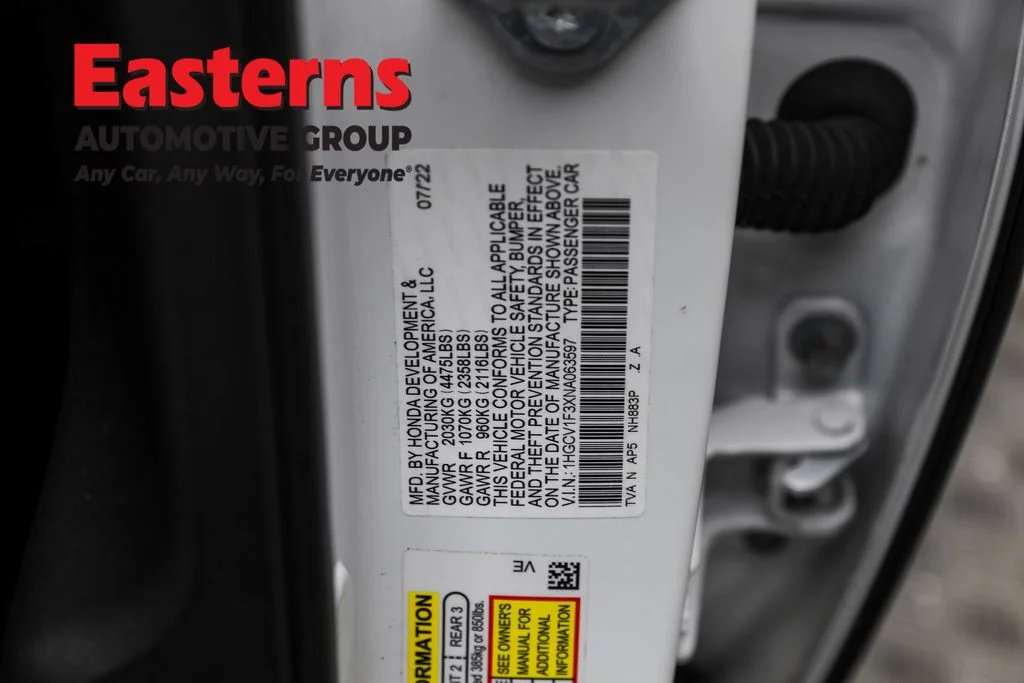 Used 2022 White Honda Sport image 32