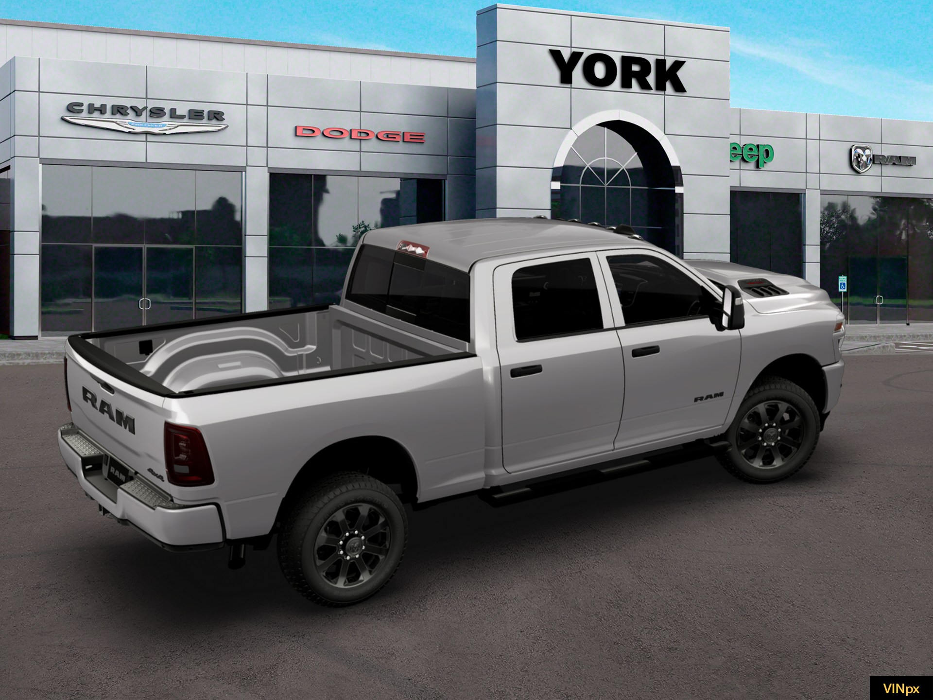 New 2026 Silver-Zynith Exterior Paint RAM Black Express image 20