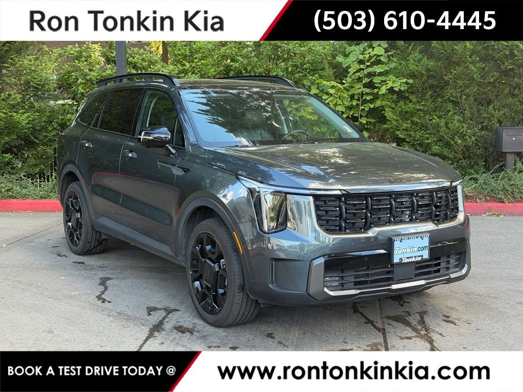 Used 2025 Gravity Gray Kia X-Line SX image 1