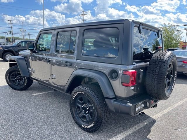 Used 2018 Crystal Metallic Jeep Unlimited Sport S image 5