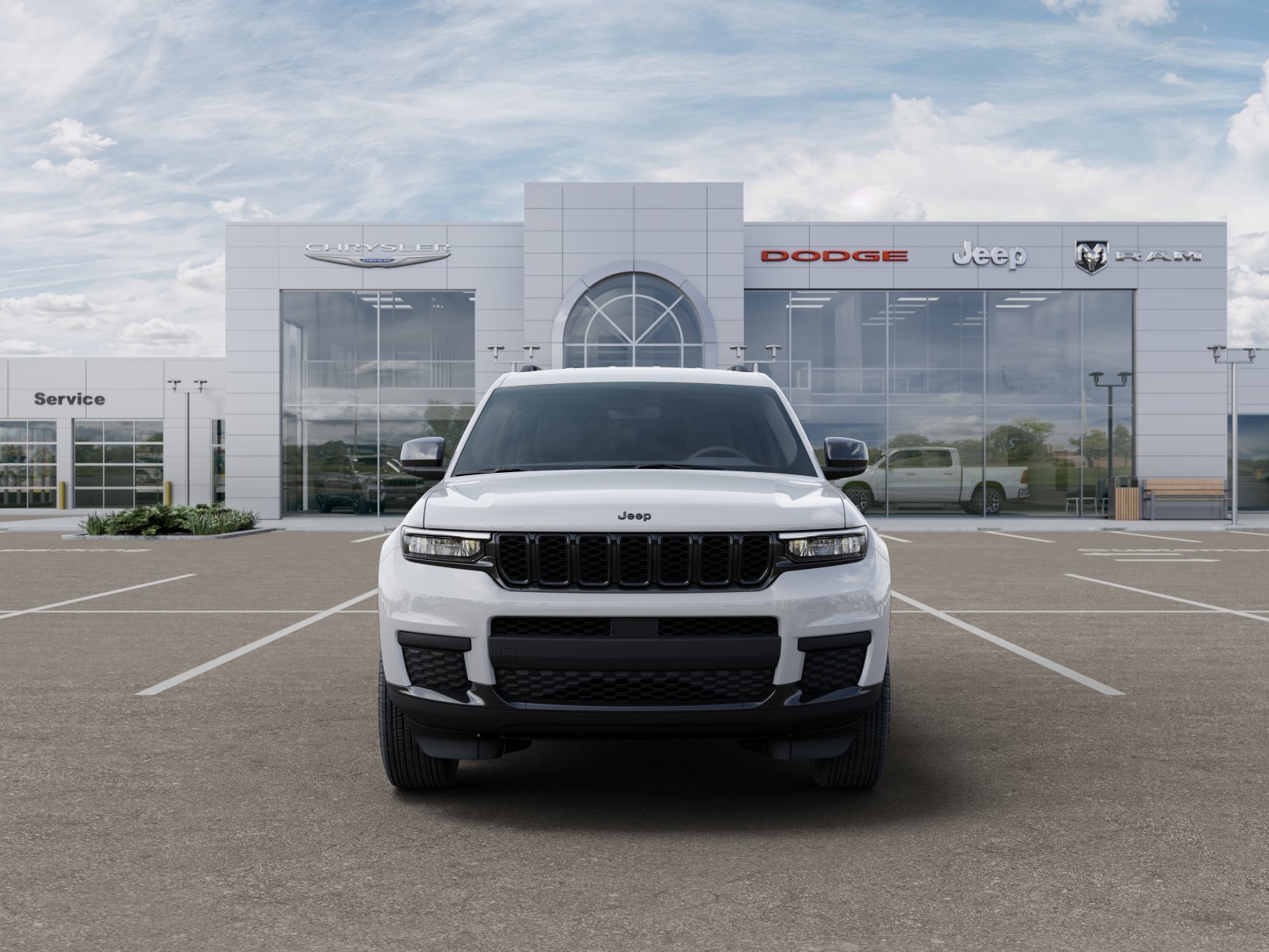 New 2025 Bright White Clear-Coat Exterior Paint Jeep Altitude image 26