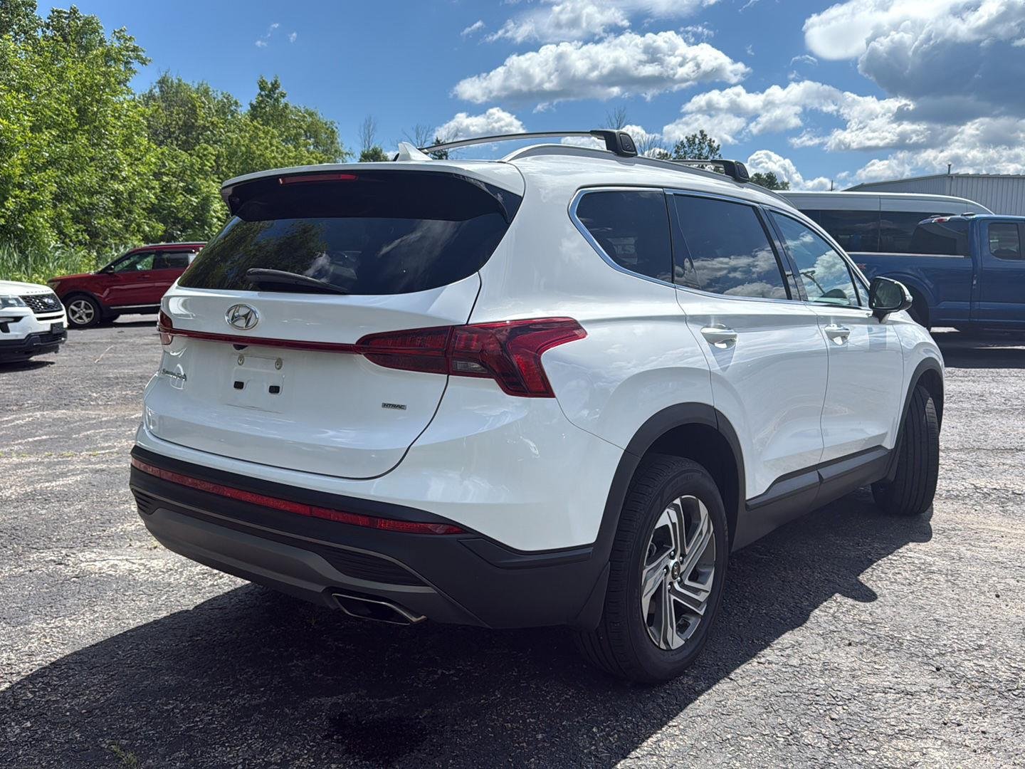 Used 2023 Serenity White Pearl Hyundai SEL image 4