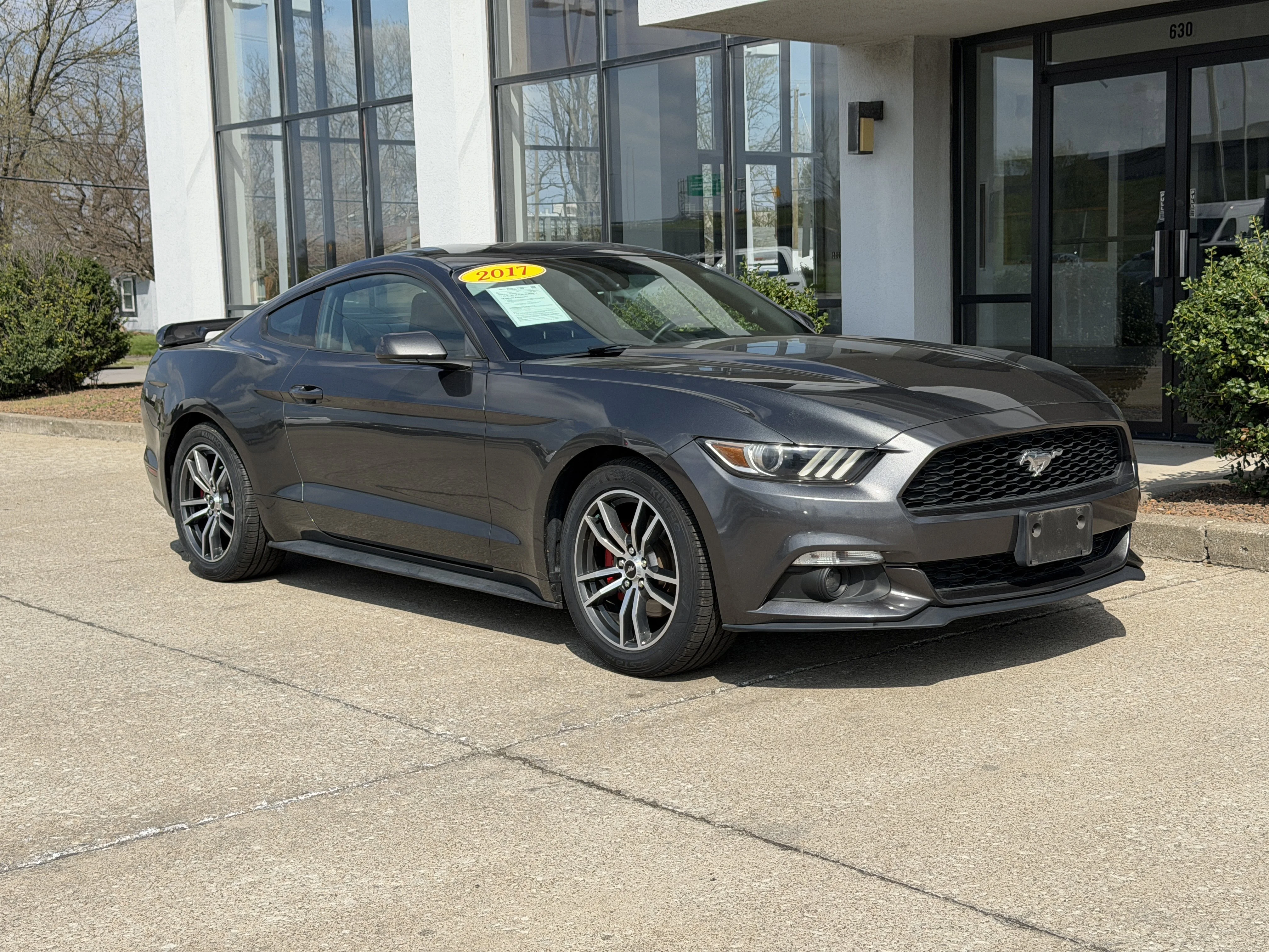 Used 2017 Ford Mustang EcoBoost with VIN 1FA6P8THXH5328004 for sale in Jeffersonville, IN