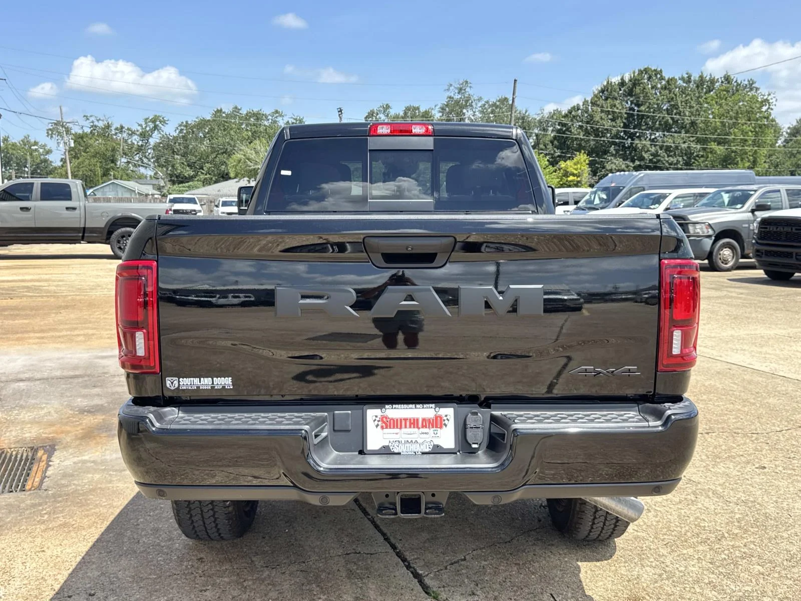 New 2026 Diamond Black Crystal Pearl-Coat Exterior Paint RAM Black Express image 5