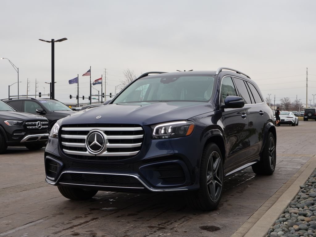 New 2026 Twilight Blue Metallic Mercedes-Benz GLS 450 image 3