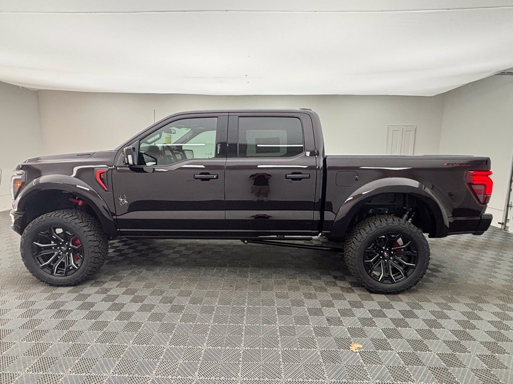New 2026 Black Ford Lariat Limited Edition Black Widow Lifted Truck image 13
