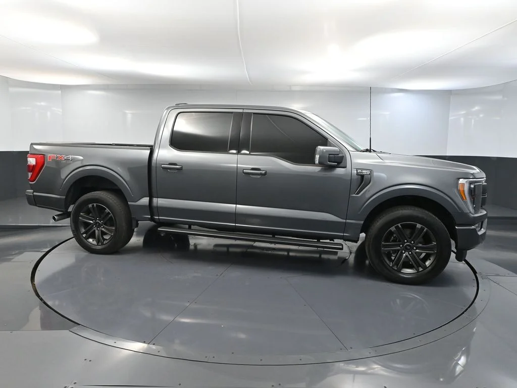 Used 2022 Gray Ford Lariat image 4